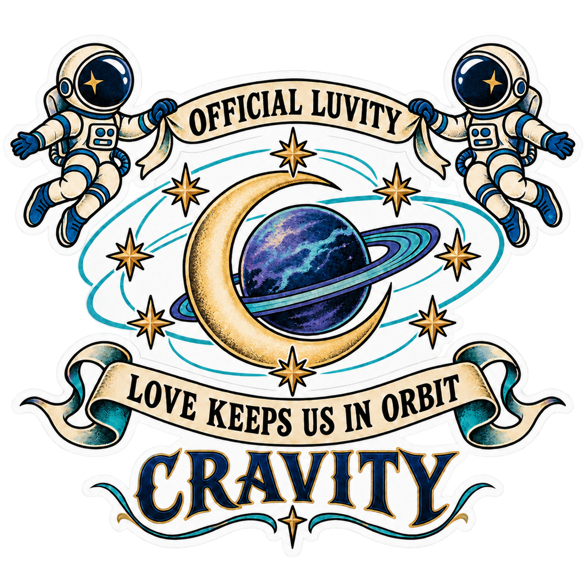 Cravity Luvity Fandom Sticker | Kpop world