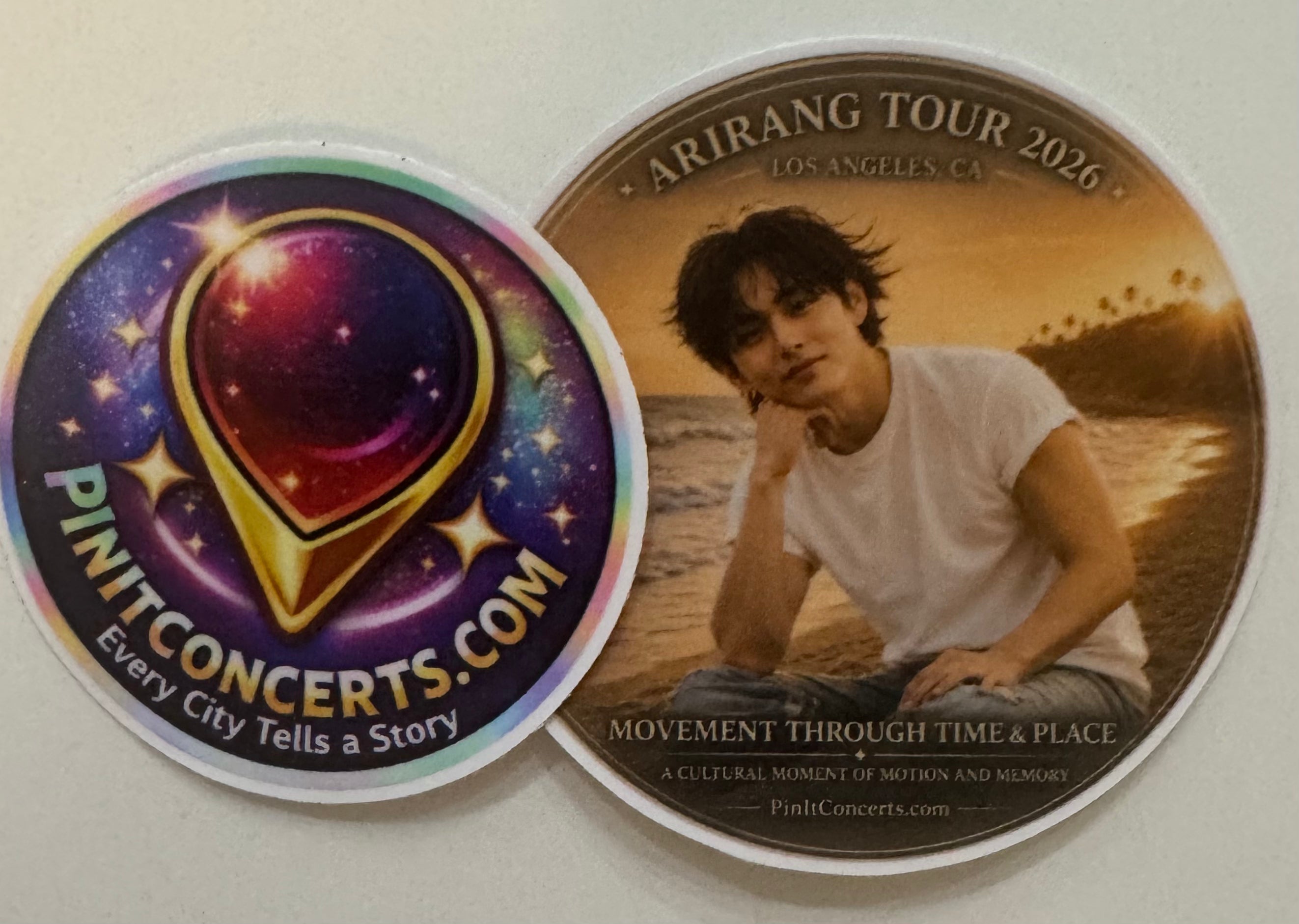 The Tour Sticker Los Angeles
