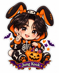 Jung Kook – Bora Boo Halloween Sticker