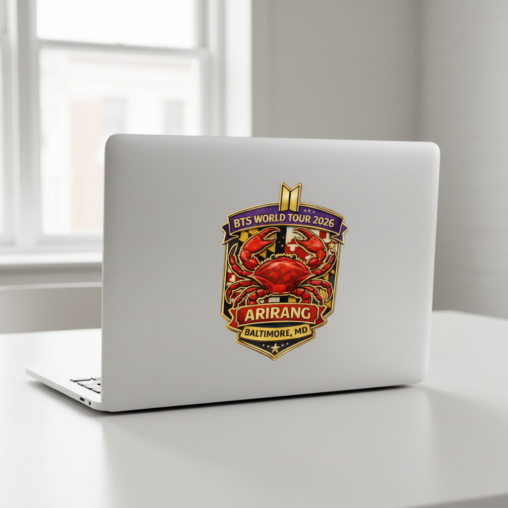 Baltimore clean sticker