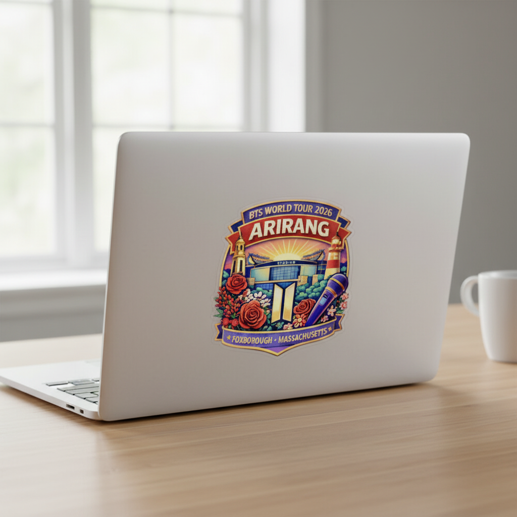 Foxborough clean sticker