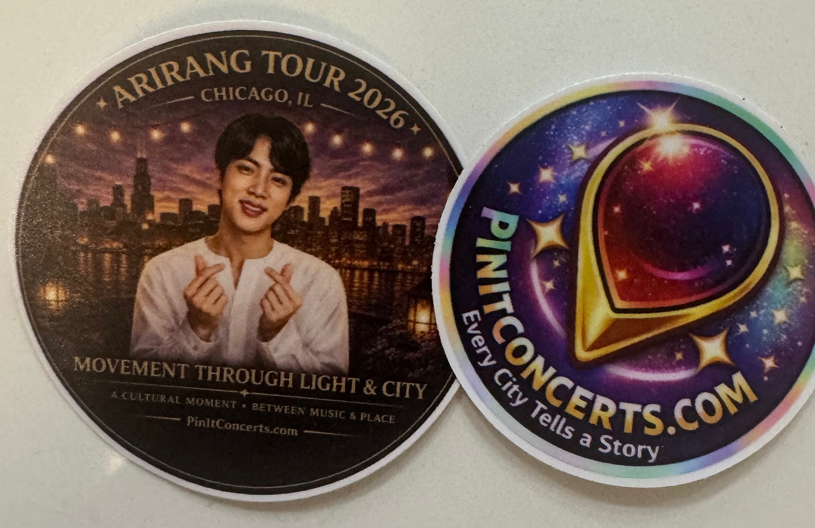 The Tour Sticker Chicago