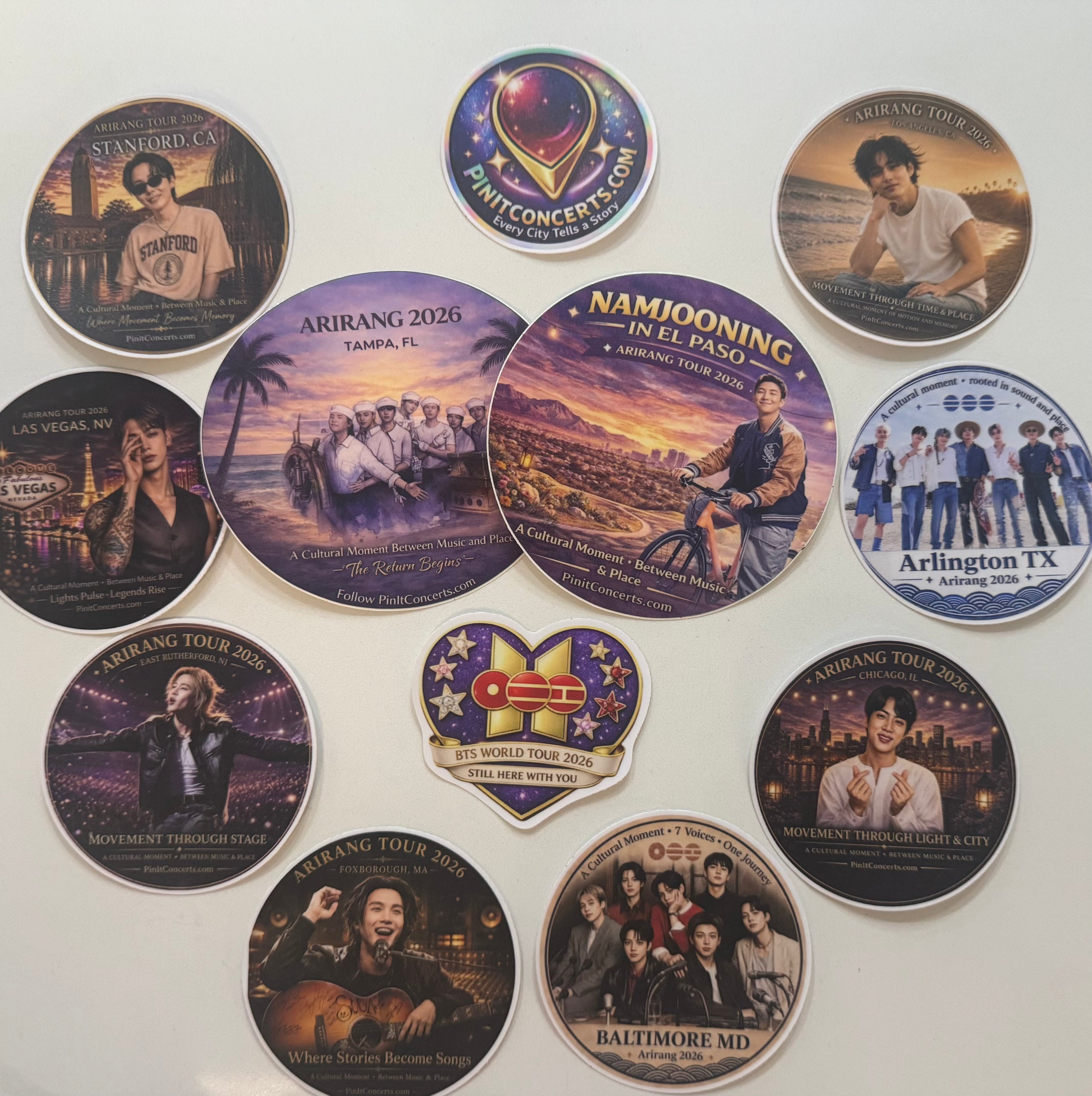 The Tour Sticker Bundle